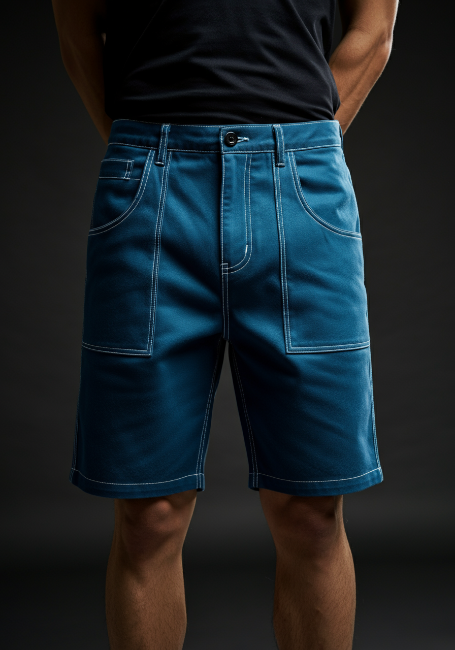 Short Bleu